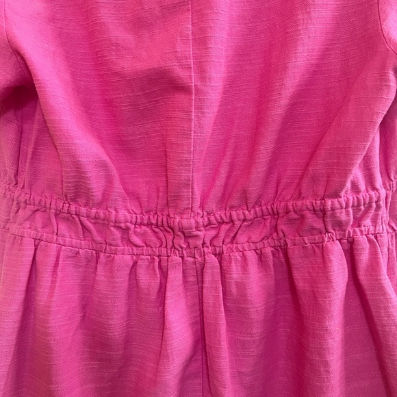 New! Isabel Maternity Pink Dress w/pockets - Picture 5 of 6